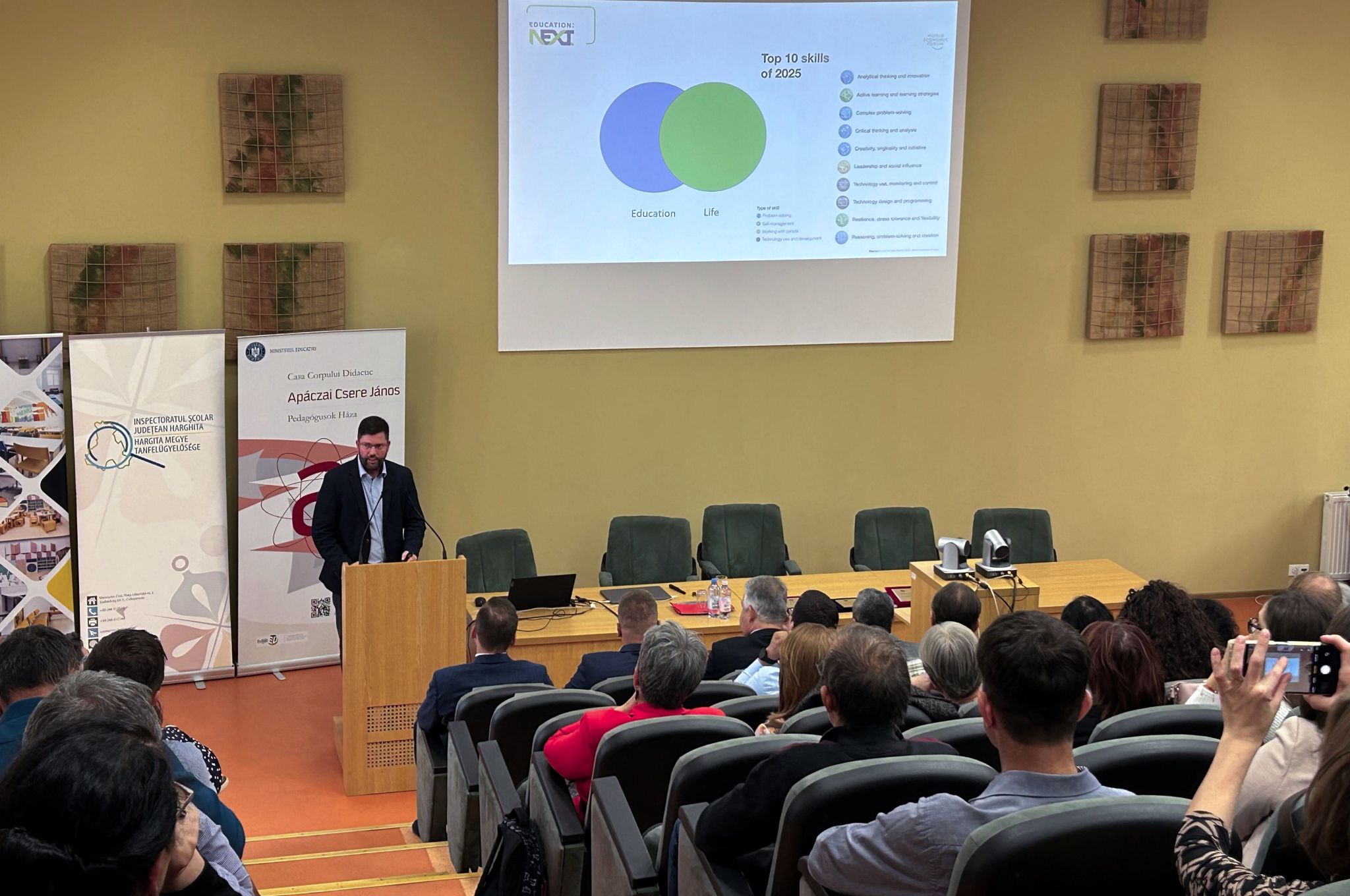 Oktatástechnológiai konferencia Csíkszeredában az Education:NEXT Szövetséggel