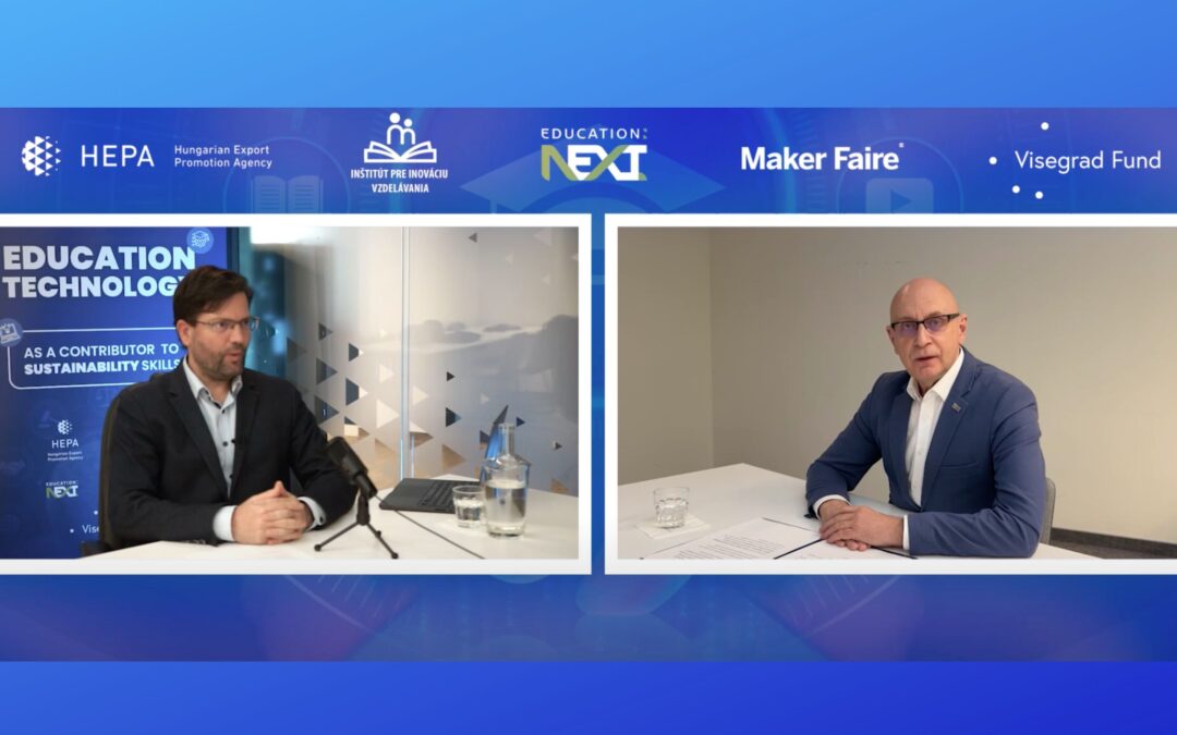 Oktatástechnológia és fenntarthatóság a V4 országaiban – Horváth Ádám a HEPA podcastjában