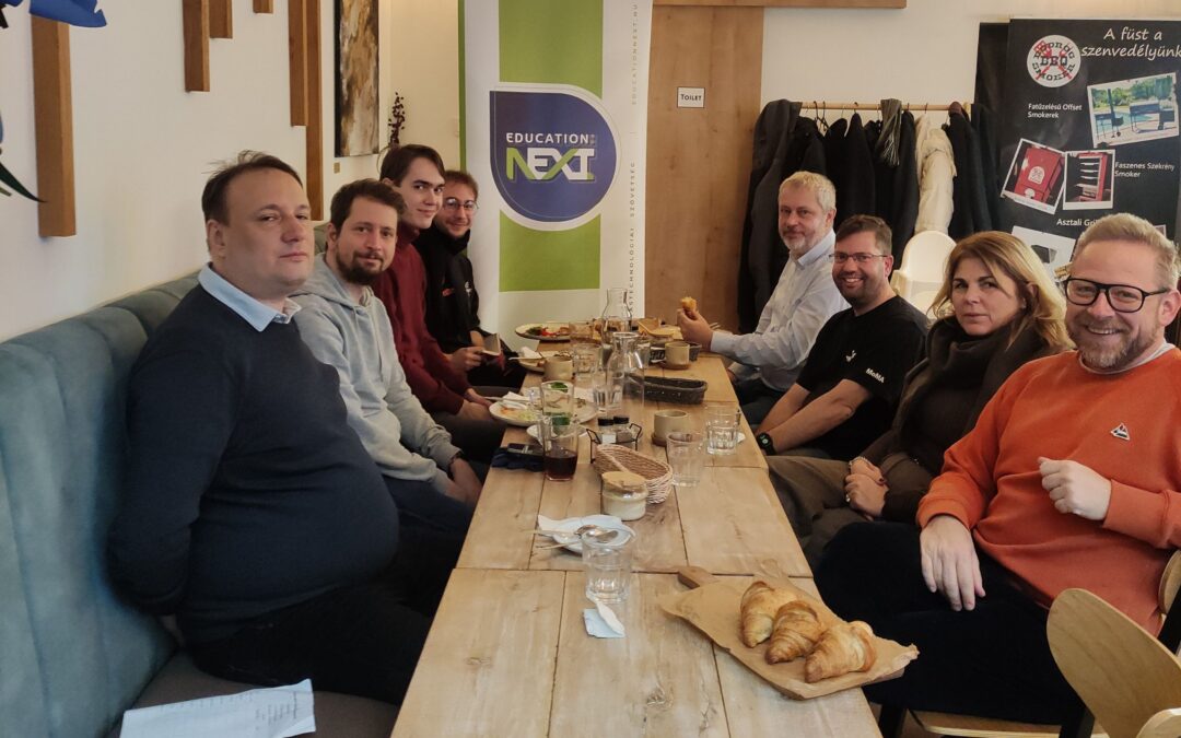 Üzleti reggelivel zárta az évet az Education:NEXT